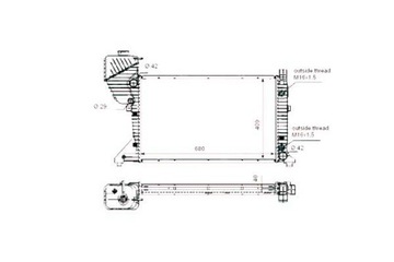 фото thumb №1, Nrf радіаторів mercedes sprinter cdi 00-06 автомат