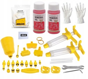 КОМПЛЕКТ ПРОКАЧКИ ТОРМОЗОВ EZMTB 2021 LITE PACK OIL 2 ШТ.