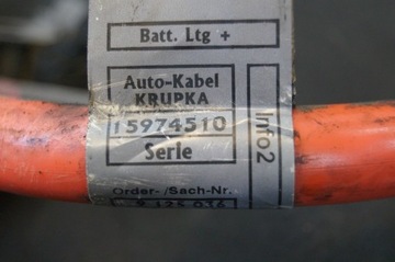 BMW E90 E91 E92 E93 ПРОВОД ПЛЮС КАБЕЛЬ 9125036