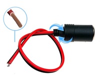 фото thumb №8, Роз'єм прикурювача з проводом додаткові mocne przedłużacz адаптер 12v 24v