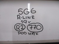 фото thumb №10, Бампер vw golf 7 5g0 r-line 19r pod hak зад