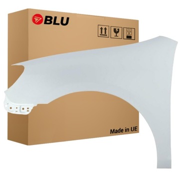 фото thumb №1, Blu крыло vw golf vi 6 lb9a левый белый 08-16 перед хэтчбек