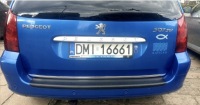 фото thumb №16, Peugeot 307 sw - молдинг хром na крышка багажника хромированная
