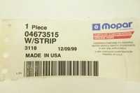 фото thumb №9, Прокладка двері chryslera 04673515