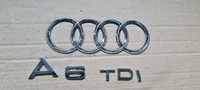 фото thumb №1, A6 c6 lift емблема logo значок кришки багажника задня a6 tdi