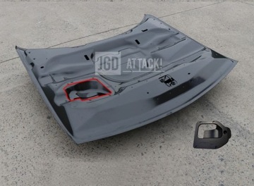 фото thumb №8, Капот алюмінієва dodge challenger hellcat redeye 2008-2022