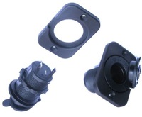 фото thumb №1, Разъём прикуривателя do корпус с herm. пластина