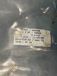 фото thumb №12, Hak буксировочный citroen berlingo 3 2018+ 55r0111451 kompletny оригинал