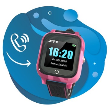 CALMEAN CARE Kids следит за температурой по GPS на польском языке