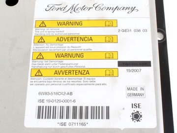 фото thumb №8, Підголівник піротехнічний ford focus mk2 cc cabrio