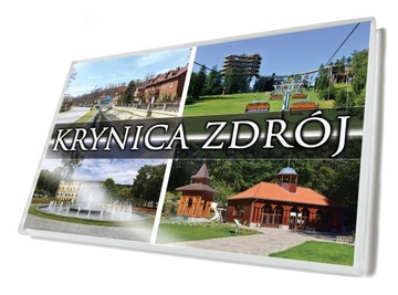 Magnesy na lodówkę miasta - KRYNICA ZDRÓJ