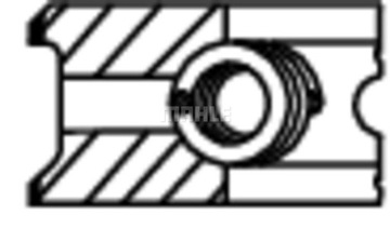 фото thumb №12, Mahle 022 13 n0 кольца поршневые