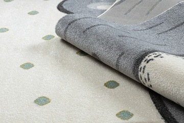 ДЕТСКИЙ КОВЕР PETIT 140x190 см BEAR серый #GR4234