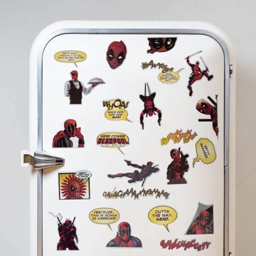 Magnesy dla dzieci na lodówkę Deadpool Marvel