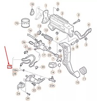 фото thumb №10, Audi tt 8n clutch гидравлический шланг line 1j1721465bd