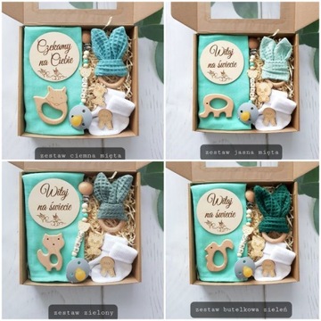 Подарок ребенку Подарочная коробка Baby Shower ЦВЕТА