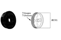 фото thumb №2, Sas2154018 колесо пасове вала колінчастого renault 2,0d