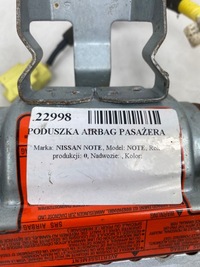 фото thumb №4, Nissan note подушка пассажира