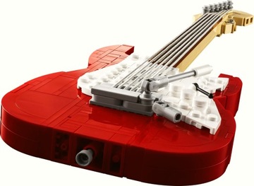 LEGO 21329 Ideas Гитарные кубики Fender Stratocaster Идеальный подарок