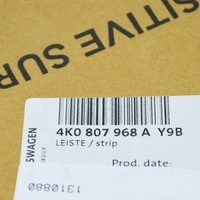 фото thumb №8, Audi a6 c8 передня частина правий бампер молдинг 4k0807968ay9b