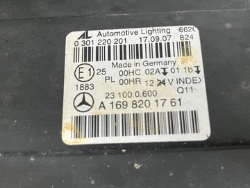 фото thumb №16, Mercedes b класс b180 cdi w245 08r лампа перед передняя левая оригинал европа