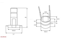 фото thumb №4, Komutator генератора as-pl