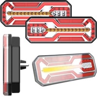 фото thumb №15, Лампа задняя комбинированная led динамический 5 функций набор 2szt лампа 12/24v neon