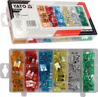 фото thumb №1, Yato запобіжники автомобільні стандарт набір