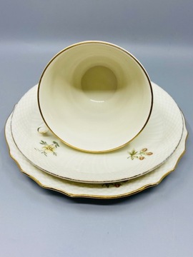 Royal Copenhagen 1951 - 1960. Цветочный набор для завтрака. Фрийсенборг.