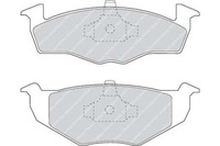 фото thumb №1, Ferodo тормозные колодки тормозные с замком seat cordoba c
