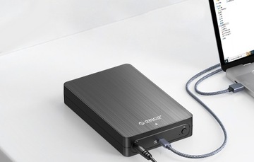 ВНЕШНИЙ КОРПУС ORICO КАРМАН ДЛЯ HDD / SATA 2,5/3,5 дюйма, 18 ТБ, USB-C