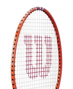 Wilson Tour 30 Badminton Racket, Orange/White