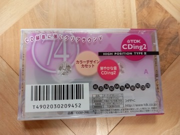 TDK CDING-2 74 Кассета