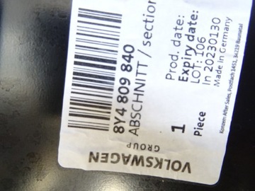 фото thumb №9, Audi a3 sportback 8y4 поріг стійка праві 8y4809840