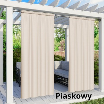 ВОДОНЕПРОНИЦАЕМЫЕ САДОВЫЕ ШТОРЫ 155x240 ТУННЕЛЬ ПЕРГОЛА НАРУЖНЫЕ ШТОРЫ ТЕРРАСА
