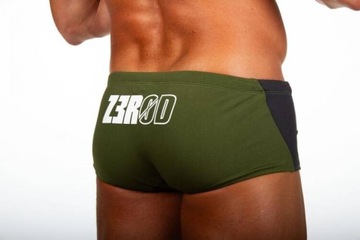 ZEROD Kąpielówki TRUNKS khaki/dark grey M