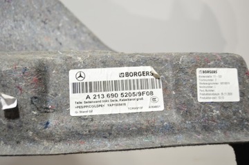 фото thumb №7, Підлога оббивка боковина багажника комплект mercedes w213 e-klasa 2136807907