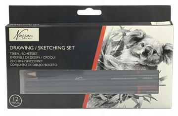 НАБОР ДЛЯ ЧИСЛЕНИЯ ЭСКИЗОВ КАРАНДАШАМИ SKETCHBOOK Нассау