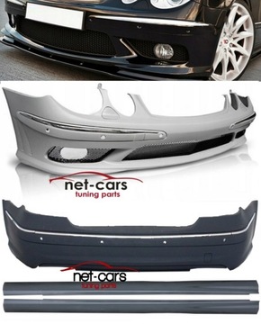 фото thumb №1, Бампер перед зад поріг mercedes e w211 pdc 02- amg