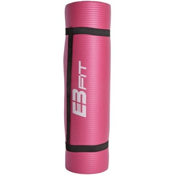 Мат фитнес йога толстая 15 -мм не -сластика EB fit