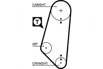 фото thumb №2, Лента распределительный вал seat cordoba ibiza ii vw golf iii v