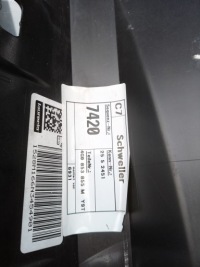 фото thumb №8, Audi a6 4g0 s-line планки порогові ліва права накладки kpl. 4g0853855m 856m
