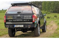 фото thumb №12, Бампер задній сталевий nissan navara d40 2005-2014 more 4x4
