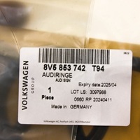 фото thumb №5, Audi a3 s3 8v 2015 емблема / значок задній / літери modelu