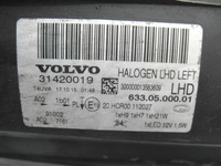 фото thumb №13, Volvo s80 ii v70 iii lift білий звичайна лампа передня ліва 31420019 nr72