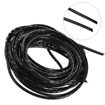 OSŁONA SPIRALNA DO WĘŻY PRZEWODÓW KABLI 6mm 10m