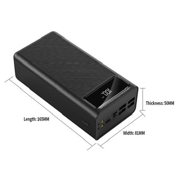 POWERBANK POWER BANK 50000 мАч, 4xUSB USB-C МОЩНЫЙ