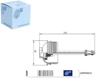фото thumb №15, Кришка фільтра масла блакитний print adbp990012 03l115433 vw