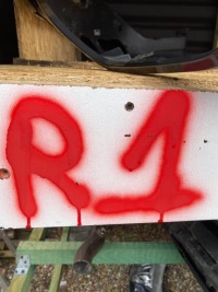 Бампер задня дифузор bmw x4 g02 18- m-pakiet Зі Шроту, фото thumb