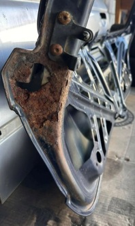 фото thumb №10, Кришка багажника bmw e91 a35 монако-блакитний/синій org лак c67